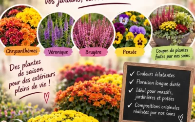 Arrivage de chrysanthèmes mi-octobre 🌼